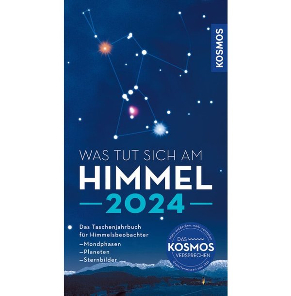 Kosmos Verlag Jahrbuch Was tut sich am Himmel 2024